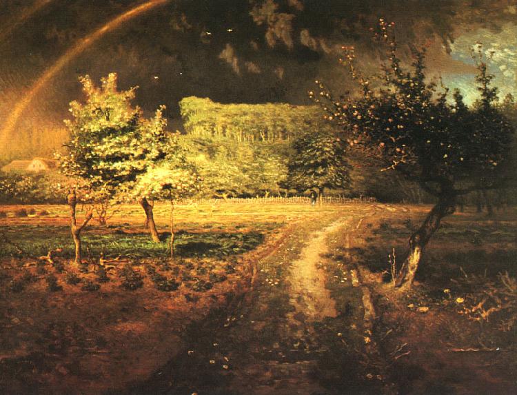 Jean-Franc Millet Spring oil painting image